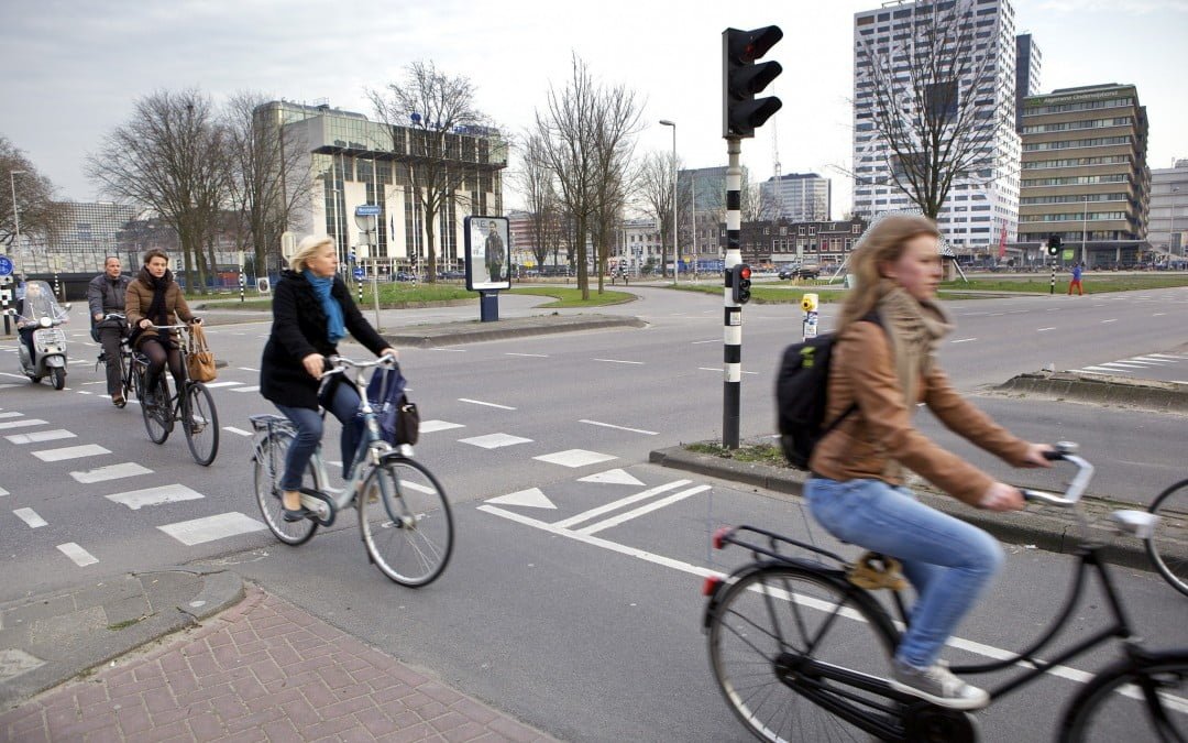 Fietsplaatje voor een fietsvriendelijker Utrecht