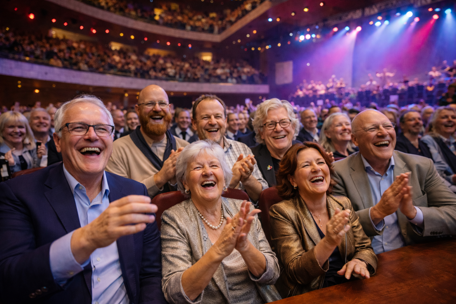Publiek geniet van voorstelling in TivoliVredenburg terwijl cultuursubsidie per kaartje wordt gegeven